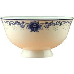 Servēšanas trauki, pārslu bļodas, keramikas bļoda* Antīka pils stila porcelāna rīsu bļoda, putras bļoda, zupas bļoda, 13 cm, 5,1 collas augsta keramikas bļoda, augstas kvalitātes kaula porcelāna mājsaimniecība