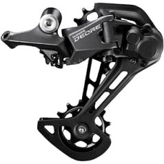 Shimano Deore M5100 aizmugurējais pārslēdzējs, 11 ātrumu, Shadow+, SGS garš būris, melns