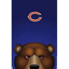 Trends International NFL Chicago Bears — S. Preston Mascot Staley 20 sienas plakāts 14,5 x 22,5 collu Premium versija bez ierāmējuma