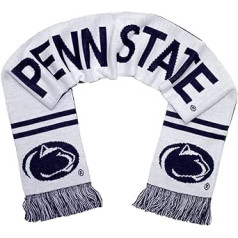 Penn State PSU Nittany Lions Alternate White trikotāžas šalle, jūras zila/balta, Einheitsgröße