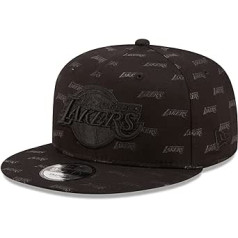 New Era 9Fifty Snapback Cap — Monogram Los Angeles Lakers