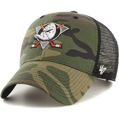 47 zīmola NHL Anaheimas Ducks Camo Brenson Cap BaseballCap Trucker Meshcap Snapback