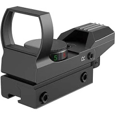 Paike Red Dot Sight Reflex Sights 4 Styles Reticles (11 mm sliede)