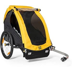 Burley Unisex - Adult Bee Bicycle Child Trailer, Yellow, One Size