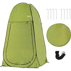 Camping Shower Tent Instant Pop Up Privacy Portable Changing Room Sunshade with Windows Camping Toilet Tent for Beach Fishing Hiking