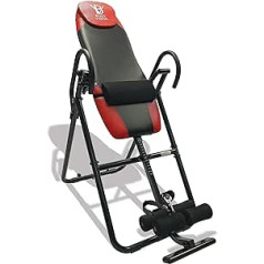 Body Vision IT9825 Premium inversijas galds ar regulējamu galvas balstu un jostasvietas atbalsta paliktni - iztur līdz 113 kg