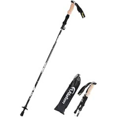 A ALAFEN Walking Stick - Folding Trekking Stick for Men and Women 7075 Aluminium Walking Stick for Seniors