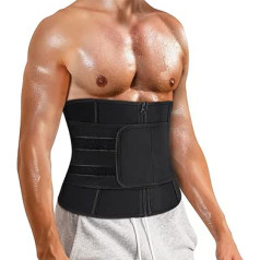CHUMIAN Men's Slimming Belt Fitness Belt Adjustable Neoprene Sauna Belt Sweat Belt Waist Trimmer Stomach Waist Shaper