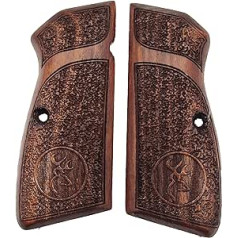 ZIB GRIPS Browning HP 14 pistoles rokturis ar rokām izgatavots no valrieksta koka Ars.03