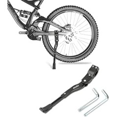 FORTOP velosipēdu statīvs, regulējams alumīnija sakausējuma velosipēdu statīvs, piemērots 22