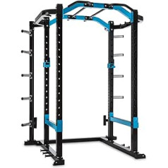 CAPITAL SPORTS Amazor Power Rack — daudzfunkcionāls barošanas nodalījums, barošanas statīvs ar kabeļa vilkmi, drošības kontrolieris