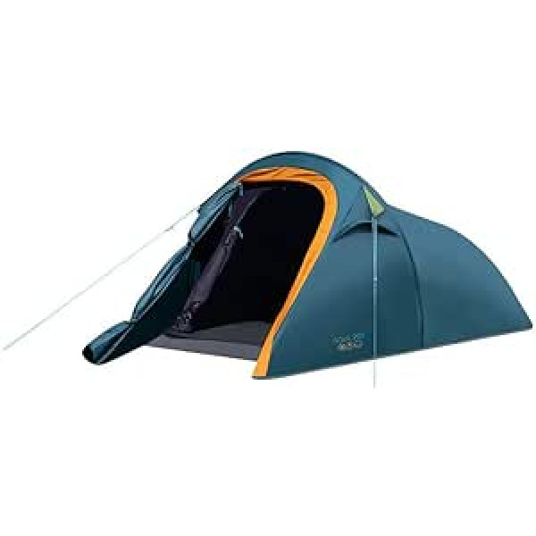 Vango Soul 200 CLR Blue - Simple Small 2-Person Tunnel Tent, Size 2 People - Colour Blue CLR