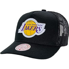 Mitchell & Ness LA Lakers Trucker vāciņš — komandas logotips — melns