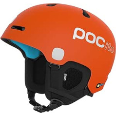 POC Unisex jauniešu POCito Fornix Spin ķivere, fluorescējoša oranža, XSS