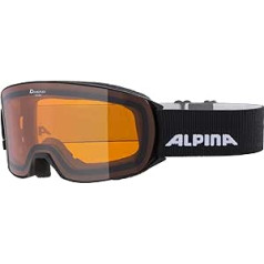 ALPINA NAKISKA OTG Ski Goggles, Anti-Fog, Extremely Robust & Shatterproof, with 100% UV Protection, for Adults