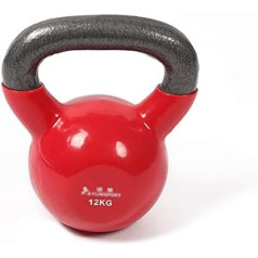 ZXQZ Fitnesa hanteles Kettlebells Fitnesa hanteles Mājas Treniņš Fitnesa Svara aprīkojums 4kg 8kg 12kg 16kg 20kg 24kg Maza hantele (Izmērs: 12kg)