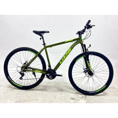 LUCHS Shimano kalnu velosipēds 29 collu Hardtail vīriešu vai zēnu MTB kalnu velosipēds alumīnija rāmja velosipēds / disku bremzes / bloķēšanas dakša / Shimano pārnesums / 4 krāsas / 21 ātruma pārslēdzēja pārnesums