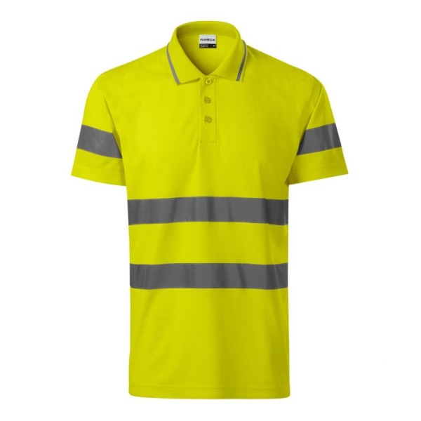 Rimeck HV Runway M polo krekls MLI-2V997 fluorescējoši dzeltens / XL