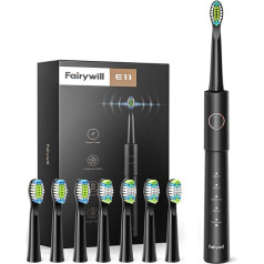 FairyWill Sonic toothbrush with head set FW-E11 (Black)