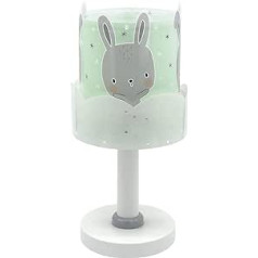 Dalber bērnu galda lampa, naktslampa, Baby Bunny Rabbit Green, 61151H, E14