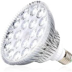 Milyn LED Plant Lamp, E27, 54 W, Sun-Like Full Spectrum Plant Lamp, Plant Light, LED Grow Lamp, Plant Light