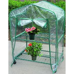 Blinky 7972705 House 2 Tier PVC Greenhouse, Green