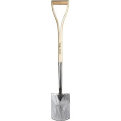 Kent & Stowe Children's Spade - Lightweight Stainless Steel Shovel for Kids - Small Garden Spade with Ash Handle, Length 71 cm
