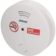 Battery-powered cigarette smoke detector, 9V DC