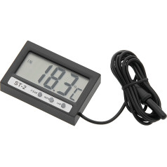 50-309# Termometrs, ārējais/iekšējais LCD temperatūras mērītājs