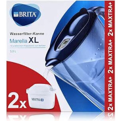Brita Marella XL zils 100933 ūdens filtrs 3.5L