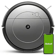 iRobot Roomba kombinētais putekļsūcējs un mopu robots, vairāki tīrīšanas režīmi, jaudīgs putekļsūcējs un tīrīšana, vadāms ar balss palīgiem, mērķtiecīgi un loģiski virzās