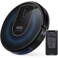 eufy RoboVac G30 von Anker, Saugroboter ar Smart Dynamic Navigation 2.0, Roboterstaubsauger ar 2000Pa Saugkraft, WLAN-Konnektivität, Kompatibel ar Alexa (Generalüberholt)