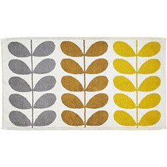 Orla Kiely Trio Stem Dune vannas paklājiņš, 50 x 90 cm