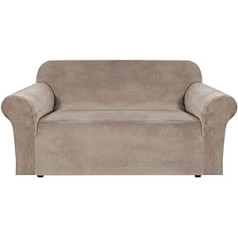 BellaHills samta dīvāna pārvalks, biezs plīša mēbeļu pārvalks, luksusa atpūtas krēsla pārvalks, elastīgs dīvāna pārvalks, aizsargs atpūtas krēsliem