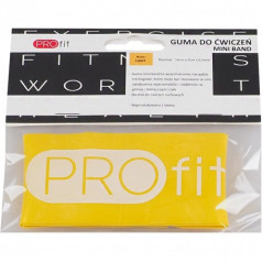 Fitness pretestības gumija Profit Mini Band 50cmx5cmx0,5mm