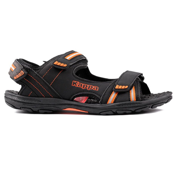 Kappa Symi K Footwear Kids melnas un oranžas bērnu sandales / Izmērs 27