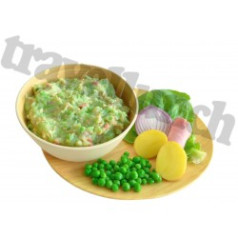 Tūristu pārtika GREEN PEA MASH with HAM