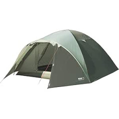 High Peak Nevada 4 Dome Tent with Vestibule, Camping Tent for 4 Persons, Double Wall, Waterproof, Ventilation System, Weather Protected Entrance, Mosquito Protection