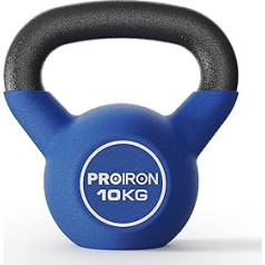 PROIRON Kettlebell, Kettlebell ar augstas kvalitātes neoprēna pārklājumu, 4-16 kg, draudzīgs grīdai, šūpošanās hanteles apaļš svars neoprēns