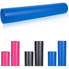 GORILLA SPORTS® Pilates Roll, 60 x 15 cm or 90 x 15 cm, Soft, Foam, Choice of Colours, Fitness Roller, Fascia Roller, Yoga Foam Roller, Massage Roller, Pilates Roller, Gymnastics Roll