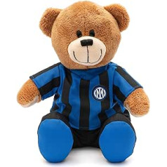 Starp oficiālais FC Teddy Bear melns gaiši zils jauns logotips