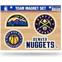 NBA Denver Nuggets Die Cut Team magnētu komplekta lapa