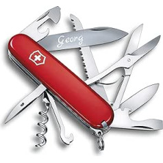 3Dglas Pocket knife with engraving, original Victorinox engraved with name or initials