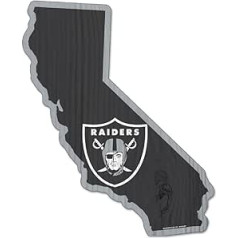 WinCraft NFL OAKLAND RAIDERS State Wood Sign Holzschild