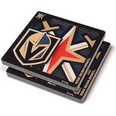 YouTheFan NHL Vegas Golden Knights Logo Series Coasters