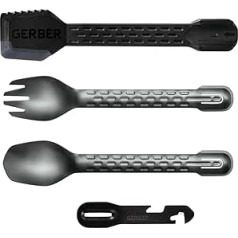 Gerber Complete Multi-Functional Cutlery, -, Black