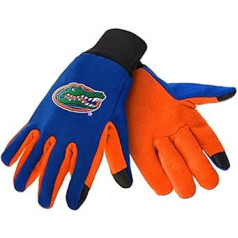 Florida Gators Color Texting Gloves, Blue, Orange