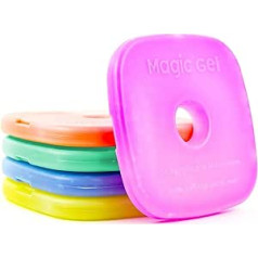 5 x MagicGel Lunch Box Cooler Slim Fit Your Lunch Cool Fresh and Crisp