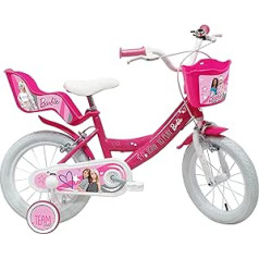 Mattel Babies (meitenēm) 22235 velosipēds, rozā/balts, 14 collas