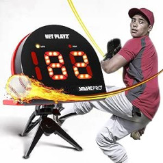 TGU Unisex Teenager NIS022132022 Smart Pro beisbola ātruma radars, melns